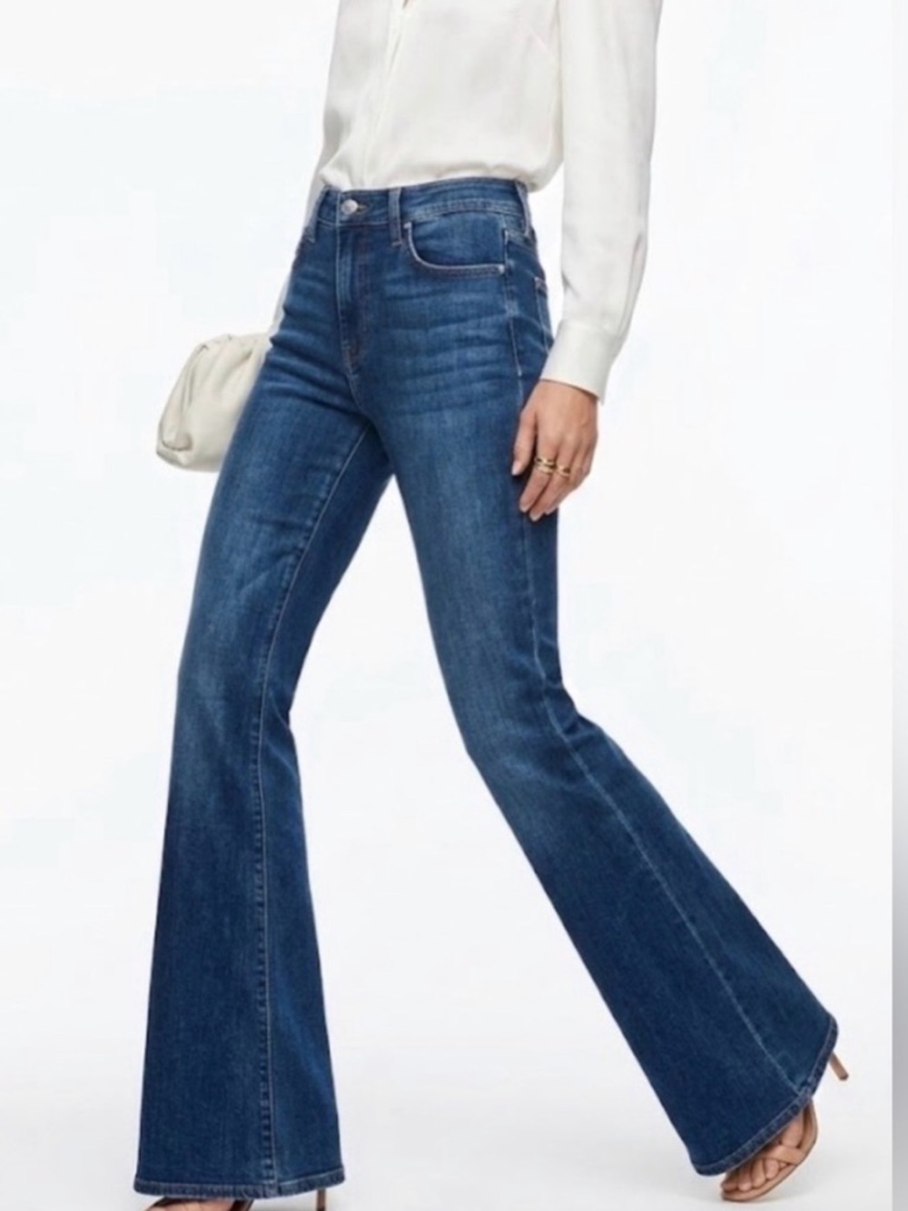 Frame Le High Flare High-Rise Dark Blue Women’s Jeans
